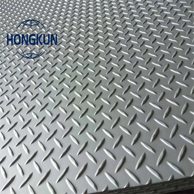  China Hoja de hierro a cuadros con forma de diamante/lágrima/lenteja de acero dulce/carbono de calidad superior A36 Q235B SS400 Placa a cuadros estampada para piso de construcción Placa de acero a la venta